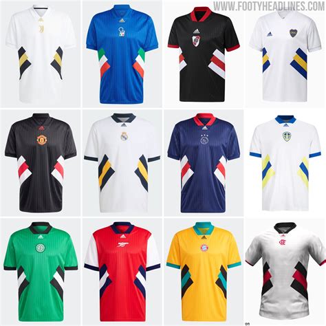 original football collection adidas|Adidas retro football kits.